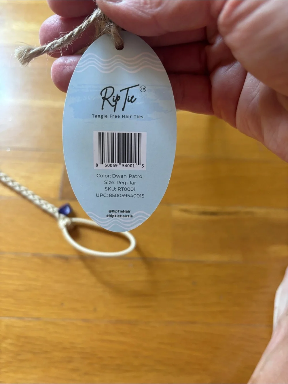 Tan Rip Tie Women Hair Accessories